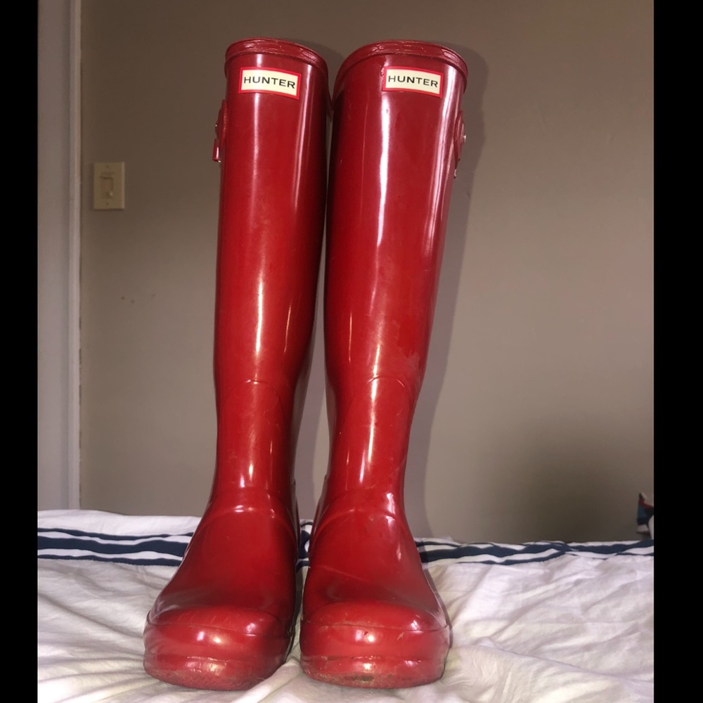 Hunter Original Tall Gloss Rain Boots